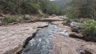 BLUE MOUNTAINS SECRET WATERHOLE DRONE 4K