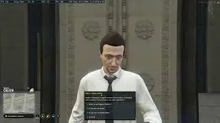 Test dialogue avec NPC FiveM