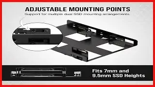 Corsair Dual SSD Mounting Bracket (3.5&rdquo; Internal Drive Bay to 2.5