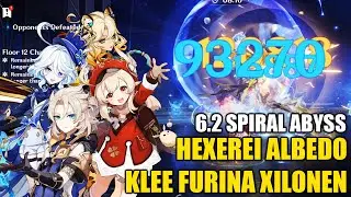 Hexerei C2 Albedo Klee Furina Xilonen 6.2 Spiral Abyss 2nd Half run