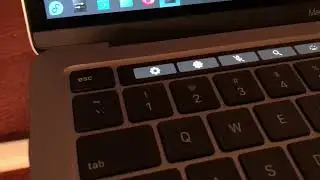 Touch Bar Buttons of the 13