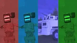 Siren head megamix coffin dance meme song cover siren head mega colour battle coffin dance