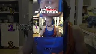TOP 5 Tyler1 Outbursts That Could Power a City ⚡#funny #top5 #gamer #leagueoflegends #tyler1 #rage