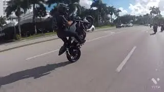 Motorcycle toy Charity￼🙌🏼 2021 stunt ride Broward county