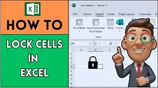 How to Lock Cells in Excel | Protect Your Data Easily | Excel Tutorials #excel