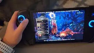 PATH OF EXILE 2 DRUID MSI CLAW 8 AI+ GAMEPLAY