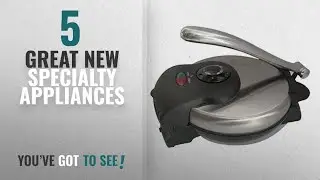 Top 10 Brentwood Specialty Appliances [2018]: Brentwood TS126 Non-Stick in Stainless Steel Tortilla