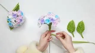Lesson 1 | Endless Summer Hydrangea (Lotus Root Pink + White + Taro Purple + Light Blue-Violet)