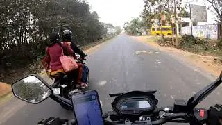 Beldanga To Berhampore Short Ride | Dominar 250 | Counting Kilometers
