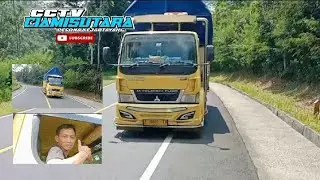 PERDANA TRUK JOKER TRANS LINTAS JALUR HAYAWANG||CCTV CIAMIS UTARA