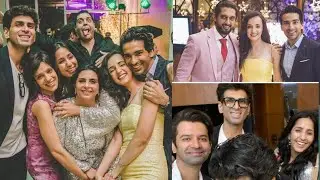 Sanaya Irani Barun sobti enjoy in Abhaas Mehta zeenia wadia wedding | Sanaya irani Barun sobti |