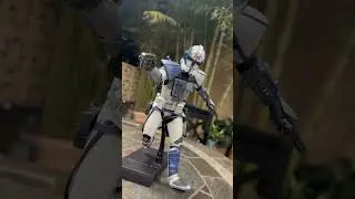 Pose Session: Hot Toys Star Wars Clone Wars - ARC Trooper Jesse #hottoys #starwars #toys #shorts