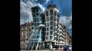 Amazing Architecture  - The Dancing House in Prague, Czech Republic  #shorts