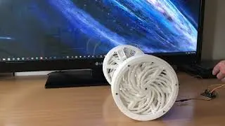 Expandable Rover Wheels v1 Test - 3D Printed