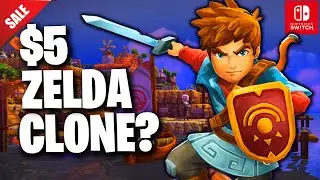 THIS Switch Eshop Game Is $5 ON SALE NOW! Zelda Clone!?