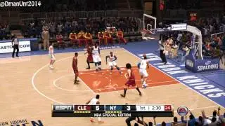 PS4 NBA Live 14 5v5 Playstion 4 Gameplay - New Knicks vs. Cleveland Cavaliers HD!