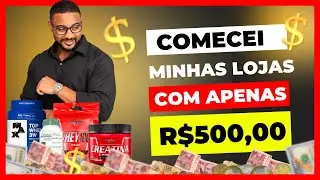 Como montar uma Loja de Suplementos com pouco dinheiro | Comecei com R$500