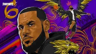 *NEW* LEBRON JAMES SKIN SHOWCASE - FORTNITE KING JAMES BUNDLE