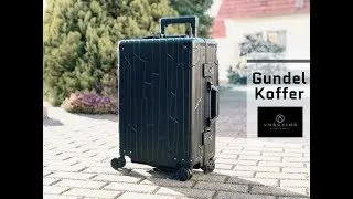 GUNDEL KOFFER cabin luggage &lsquo;Aluminium black&rsquo; | UNBOXING | cabin travel suitcase | 2019