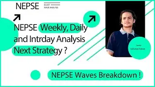 Nepse  Weekly, Daily and Intraday Technical Analysis Elliott Wave