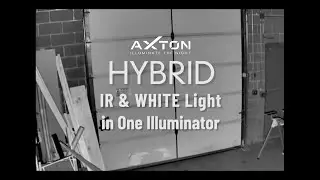 HYBRID IR Illuminator & White light Combined DEMO