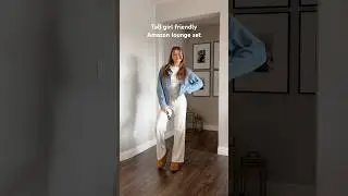 Tall girl friendly Amazon set #amazon #loungeset #falloutfits #fallstyle #momoutfit