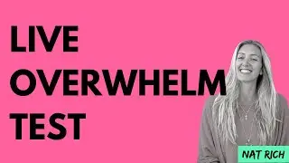 Join me for W.O.T. Overwhelm Test
