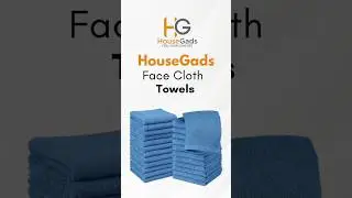 HouseGads Soft Cotton Face Cloth | Quick Dry & Highly Absorbent Towel