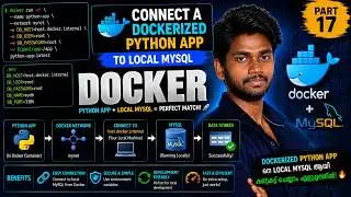 Connect a Dockerized Python App to Local MySQL | Real Docker Project for Beginners