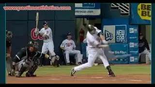 Michael Cuddyer Slow Motion Baseball Swing - Hitting Mechanics Instruction Twins Rockies MLB