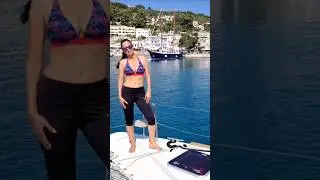 NINA Day 5/7 Sailing Yacht | PATITIRI, STENI VALA, PERISTERA | Lagoon 40 Catamaran Sporades Island