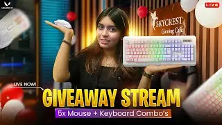 📍 15K + GIVEAWAY STREAM | Live from @skycrestgamingcafe | #valorant #girlgamer #giveaway #live