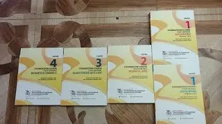 ca foundation books unboxing may / June 2025 Exam