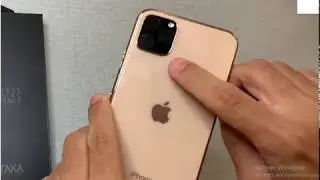 iPhone 11 and iPhone 11 Pro factory dummy models appear in hands-on video
