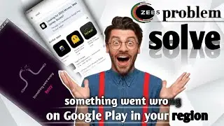 How to run Zee5 from Bangladesh ! Something Went Wrong। On Google Play In Your Region problem solve।
