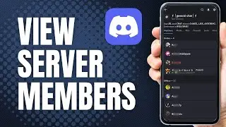 How to View Server Members in Discord Mobile App
