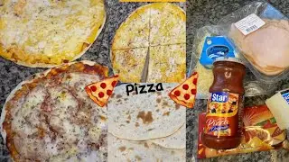 Pizza facile 🍕family time 🥰بيتزا بعجينة ساهلة