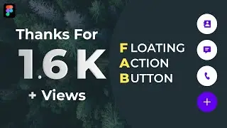 Floating action button in figma | how to create FAB in figma