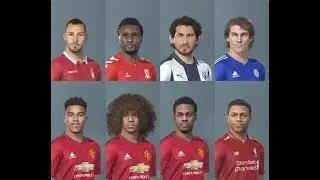 PES 2019 8 new players added to Premier League facepack (PC only)