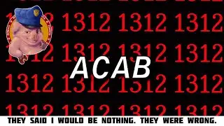 ACAB Devil is a thing now. And my haters will just have to deal with it. #acabdevil #weinhere #fba