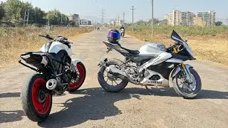 Hiper Ride R15m 🔥 Alwar to Home 🏠 My first Ride ❤️
