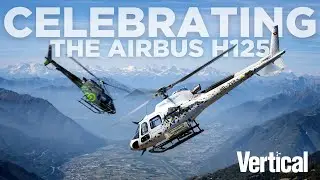 Празднование 50-летия вертолета Airbus H125