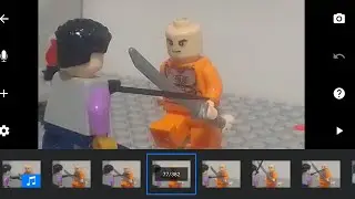 Stop motion teste #2 Atualiza&ccedil;&atilde;o( pieces of blocks the fight) especial 50 inscritos. : D