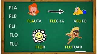 Sílabas Complexas Parte 2 bl, cl,  fl,  gl,  pl e tl