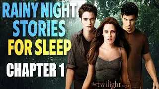 Twilight Chapter 1 First Sight - Sleep Audiobook with rain sounds | Relaxing ASMR Bedtime Story