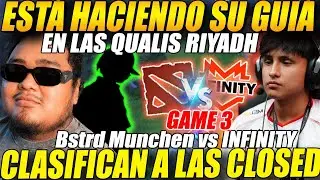 😲ESTÁ HACIENDO SU GUÍA😲 en las QUALIS de la RIYADH 🔴  BSTRD vs INFINITY - CLASIFICAN A LAS CLOSED