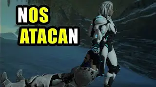 Nos Atacan Fuerte y se van Calentitos 😡 Ark Survival pronene4