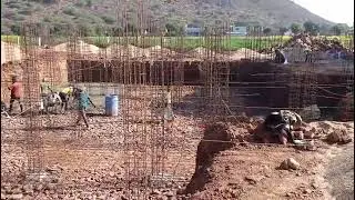 Construction work of khatu shyam mandir nirman work #balu #sand #valsad #khatushyam #shyaam 