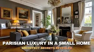 Small Home, Big Parisian Elegance | An Architect Reveals How Classic Design Defies Space