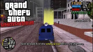 GTA Liberty City Stories Mission STEERING THE VOTE Part 40